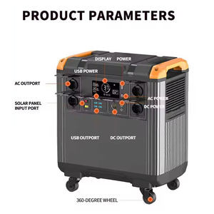 Silent Fuel-Free <b>Solar</b> <b>Generator</b> 3000W 5376Wh Green Renewable Energy Power Station for Home Outdoor Commercial Use T50 As a - Product Image 4