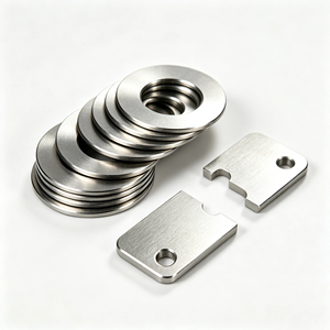 Plaque de montage en métal de forme spéciale sur mesure, rondelle plate, plaque de montage usinée CNC, pièces mécaniques en acier inoxydable, aluminium, laiton - Product Image 3
