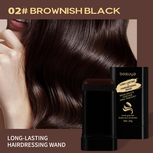 Crema para Peinar el Cabello Posuya, Forma Rápida de Cubrir las Canas con Coloración Natural y Fijación Duradera - Product Image 1