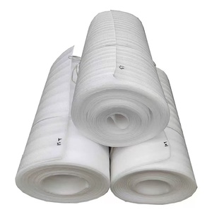 Rouleau de mousse EPE blanc souple pour la vente mondiale Matériau de rembourrage protecteur avec fonction sans couture - Product Image 1