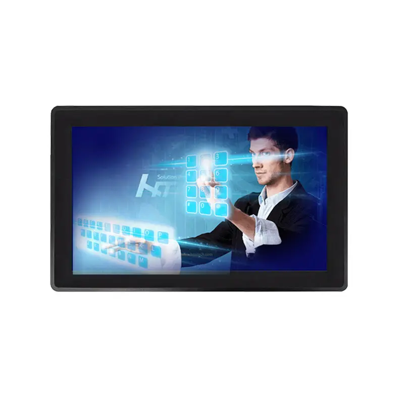 Xingtac TPC-2215S 21.5" All In One Panel PC J1900 Wide Temperature Voltage Capacitive Touch Screen Industrial Computer