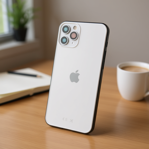 Cover protettiva per Apple iPhone 11 Pro Max, cover posteriore bianca - Product Image 2