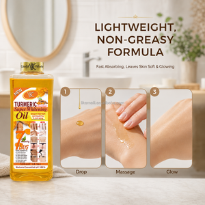 Etiqueta privada natural a granel antienvejecimiento eliminación <span class=keywords><strong>de</strong></span> manchas oscuras blanqueamiento cara cuerpo piel esencial oro <span class=keywords><strong>aceite</strong></span> <span class=keywords><strong>de</strong></span> cúrcuma para aclarar la piel - Product Image 5