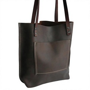 Sacs à main décontractés pour femmes, personnalisables, grande capacité, imperméables, légers, en cuir, pochette, prix abordable, en cuir de buffle pur - Product Image 4