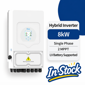Convertisseur hybride monophasé Deye 8KW SUN-8K-SG05LP1-EU-AM2-P avec batterie 48V/51.2V en stock - Product Image 6