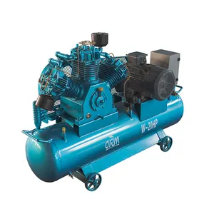 Hot selling function Powerful W-20hp Portable Piston Air Compressor industrial used .