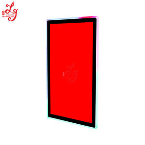 Écran tactile capacitif PCAP de 32 pouces avec lumières LED Système de programme de version de jeu de puissance en métal à vendre - Product Image 6