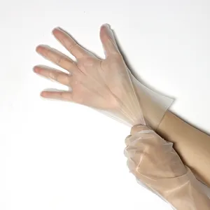 Guanti ibridi in polietilene fuso senza polvere impermeabile guanti monouso CPE