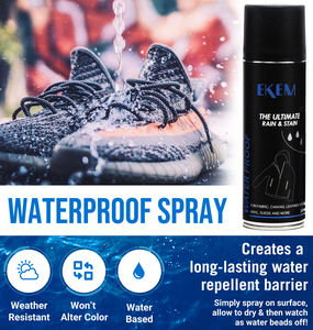 Ekem รองเท้าผ้าใบกันน้ำนาโน, ประสิทธิภาพสูงสำหรับเสื้อผ้าและรองเท้ากันน้ำ - Product Image 6