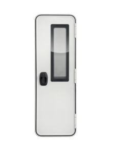 Panel de puerta de RV de estilo europeo de aleación de aluminio de alta calidad, puerta de entrada vendida de fábrica con ventanas de coche para Camping y caravanas - Product Image 5