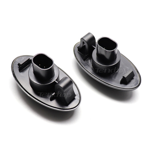 2 clignotants latéraux dynamiques à LED pour <span class=keywords><strong>Suzuki</strong></span> Swift <span class=keywords><strong>Jimmy</strong></span> Vitara SX4 Alto Splash, clignotants séquentiels en ambre - Product Image 4