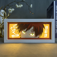 Caja de Luz 3D Personalizada Lista para FBA, Lámpara LED con 16 Colores Cambiantes y Control Remoto, Caja de Luz con Sombra para Decoración de Dormitorio, Hogar, Juego de Regalo