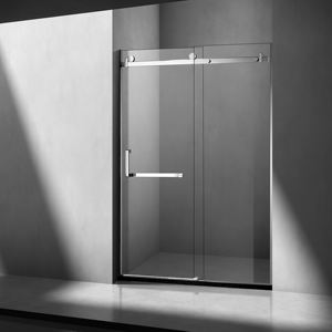 Porte <span class=keywords><strong>de</strong></span> salle <span class=keywords><strong>de</strong></span> bain intégrée, coin <span class=keywords><strong>de</strong></span> salle <span class=keywords><strong>de</strong></span> bain complet, cabine en verre, cabine <span class=keywords><strong>de</strong></span> <span class=keywords><strong>douche</strong></span> sanitaire ronde avec Base - Product Image 1