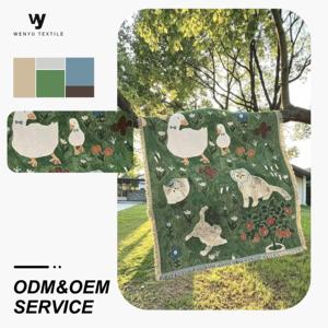 Couverture de canapé rectangulaire de luxe épaisse, jeté de sieste, tapis de <span class=keywords><strong>camping</strong></span> extérieur, tapis de coffre, tapisserie toutes saisons - Product Image 1