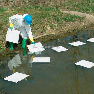Chemical Absorbent Oil Spill Universal Mats Perforated on Liquid Water With and From <strong>Other</strong> <strong>Environmental</strong> <strong>Product</strong> Supplier Pad - Product Image 3