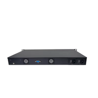 Hardware de puerta de enlace de red en rack de 1U, 8 puertos Gigabit RJ45, 4 SFP, fuente de alimentación dual para aplicaciones de enrutador VPN de firewall empresarial
