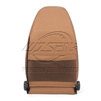 Siège de course universel réglable en PVC marron WZSEAHI avec glissière