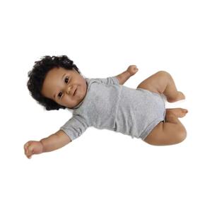 LouLou 20インチシリコーン生まれ変わったベビードール新生児玩具ソフトリアルなスリーピングプレミアミニモデル玩具子供用ビニール塗装ギフト - Product Image 5