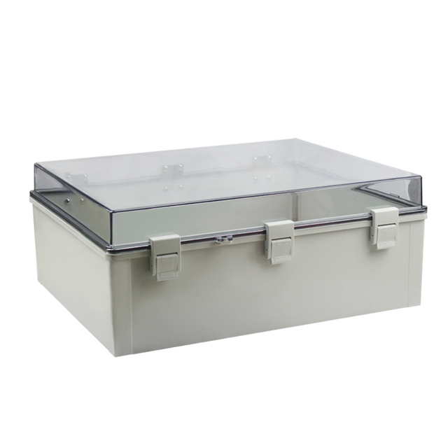 500X400X200 PC Clear Flame Retardant V2 Junction Box Waterproof Electronics & Instrument Enclosure