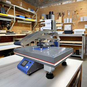 Máy ép nhiệt thủ công 4060 A3 bàn đôi, bán buôn nhà máy, dùng cho áo thun, in thăng hoa, DTF - Product Image 1