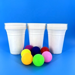 Logo de marque <span class=keywords><strong>personnalisé</strong></span> PP 16oz 480ml Tasse de bar en <span class=keywords><strong>plastique</strong></span> blanc jetable en <span class=keywords><strong>plastique</strong></span> pour les fêtes de plage - Product Image 4