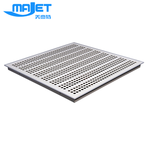 Lưới Tản Nhiệt Bằng Nhôm ESD Với Bộ Giảm Chấn Trung Tâm Dữ Liệu Hệ Thống Sàn Tiếp Cận Nâng Cao <span class=keywords><strong>Vinyl</strong></span> Laminate Chống Tĩnh Điện - Product Image 3