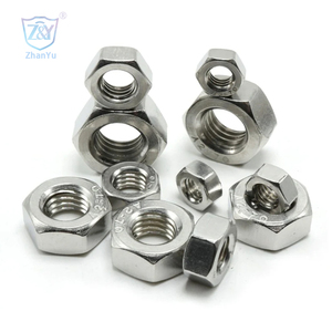 Thép không gỉ A4 70 <span class=keywords><strong>SS304</strong></span> hình lục giác đầy đủ các loại hạt DIN 934 <span class=keywords><strong>Hex</strong></span> <span class=keywords><strong>NUT</strong></span> - Product Image 4