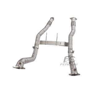 Tuberías de Escape Downpipe Personalizadas para <span class=keywords><strong>Ford</strong></span> <span class=keywords><strong>Bronco</strong></span> F-150 Raptor 3.0T, Colector de Escape de Acero Inoxidable, Tubo de Descarga, Mejora de Potencia - Product Image 3