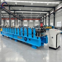 Máquina perfiladora de tejas metálicas para techos de 318 mm con control PLC, equipo para fabricar tapas de techo para materiales de construcción