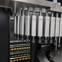 Máquina Sopladora y Moldeadora por Estiramiento de Botellas PET de 2L, Totalmente Automática, 8 Cavidades, Componentes Centrales PLC, Alta Productividad