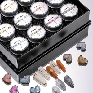 JTING - Juego de Esmaltes de Uñas Metálicos de Alta Densidad en 12 Colores, en Caja, Excelente Esmalte de Gel Metálico para Uñas - Product Image 4