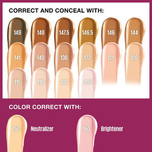 Взрывы консилер шелковистый Гладкий макияж естественно осветляет пудру основы. - Product Image 3