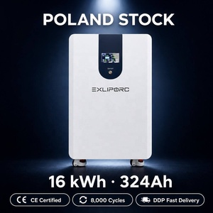 Batterie au sol LiFePO4 16 kWh 51,2 V 324 Ah pour entrepôt en Pologne, 8000 cycles, vente en gros B2B, récupération en personne, stockage solaire - Product Image 1