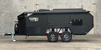 Caravane de voyage personnalisée en Australie 2023, caravane de camping en forme de larme