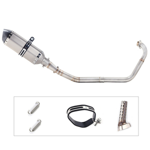 Escape de Motocicleta Slip-On para <span class=keywords><strong>Yamaha</strong></span> <span class=keywords><strong>YZF</strong></span>-<span class=keywords><strong>R125</strong></span> <span class=keywords><strong>YZF</strong></span> <span class=keywords><strong>R125</strong></span> 2008-2017 R15 Sistema Completo de Escape con Tubo de Conexión Intermedio - Product Image 4