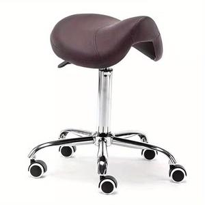 Deluxe High-Rise Groomer <b>Stool</b> Mobile Dog Grooming Saddle <b>Stool</b> Metal Barber Chair for <b>Bathroom</b> and Home Use Modern Design - Product Image 4