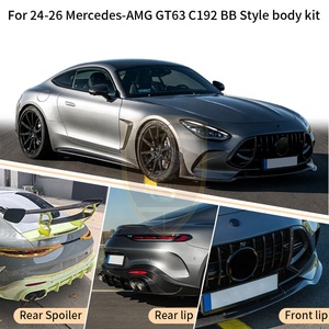 Kit de Carrocería de Fibra de Carbono Estilo BB para Mercedes Benz AMG GT Coupé GT55 GT43 GT53 GT63, Alerón Delantero, Capó, Alerón Trasero - Product Image 2