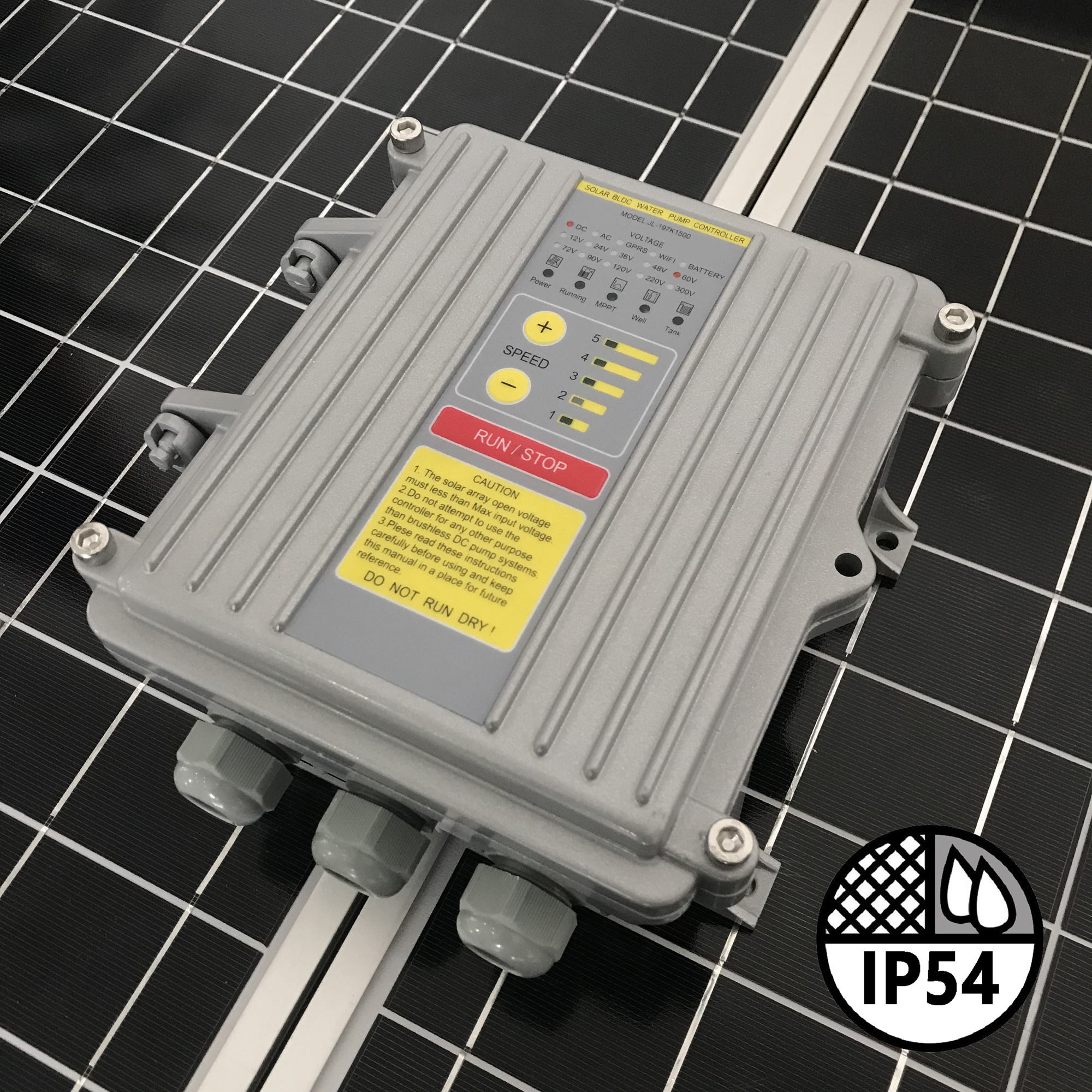 Контроллер водяного насоса на солнечных батареях 12 В ~ 120 В постоянного тока с контроллером насоса RS485 pmsm