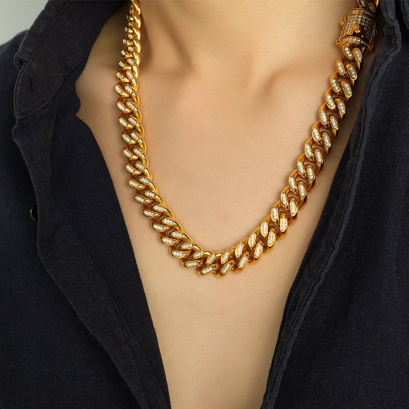 Collar de oro XL69, 59 cm