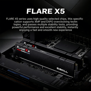 Nouvelle mémoire RAM DDR5 G SKILL pour ordinateur de bureau 32 Go (16 Go x 2) 6000 MHz CL36 Intel XMP 3.0/AMD EXPO en stock - Product Image 3