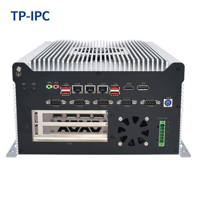 High Performance Industrial PC with GPU-powered & Multi-serial RS232 RS485 Port, for Industrial Automation Edge Computing