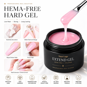 Nouveau Produit 2026 Gel d'Extension Ongles Crème Beauté Inodore Soak Off Gel Constructeur Biab pour Extensions d'Ongles LED <span class=keywords><strong>UV</strong></span> - Product Image 4