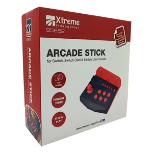 Joystick SWITCH Arcade Stick con cable negro y rojo 95652 - Product Image 2