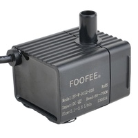 Pompe à eau centrifuge silencieuse 1-3W 0-2M Micro DC 5v 12v pour la culture sans sol d'herbes de jardin intelligentes