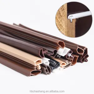 Wind Proof Wooden Door Brown/white/black EPDM Foam Sealing Strip For Door