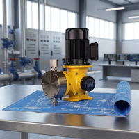 Pompe doseuse automatique de haute qualité série GM pour pompage de diaphragme, haute pression, électrique, protection de l'environnement, eau
