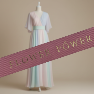 Cinta <span class=keywords><strong>de</strong></span> Grosgrain Floral Ecológica al por Mayor <span class=keywords><strong>para</strong></span> Decoración <span class=keywords><strong>de</strong></span> Bodas y Cumpleaños - Diseño Elegante y Romántico <span class=keywords><strong>para</strong></span> <span class=keywords><strong>Vestidos</strong></span> <span class=keywords><strong>de</strong></span> Novia y Fiestas - Product Image 2
