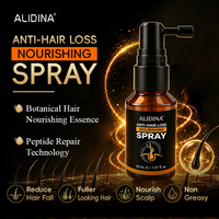 Sérum Capillaire Anti-Chute et Repousse au Gingembre et Ganoderma – Lotion Capillaire pour l'Alopecia Androgène – Sérum de Croissance Capillaire