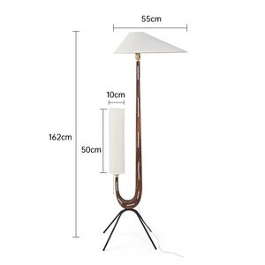 Vintage Retro-Modern Designer Style Giraffe Double-Headed Ambient <b>Light</b> Floor Lamp for Hotel for Living Room Sofa Ambience - Product Image 1