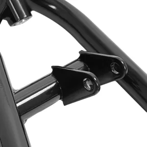 Bras en A allongé avant noir pour Yamaha <span class=keywords><strong>Raptor</strong></span> <span class=keywords><strong>250</strong></span> YFM250R 2008-13 enduit de poudre - Product Image 1